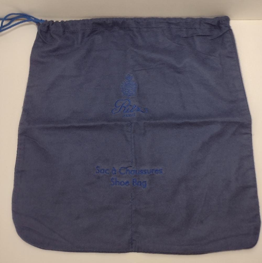 Ritz Paris Navy Shoe Bag